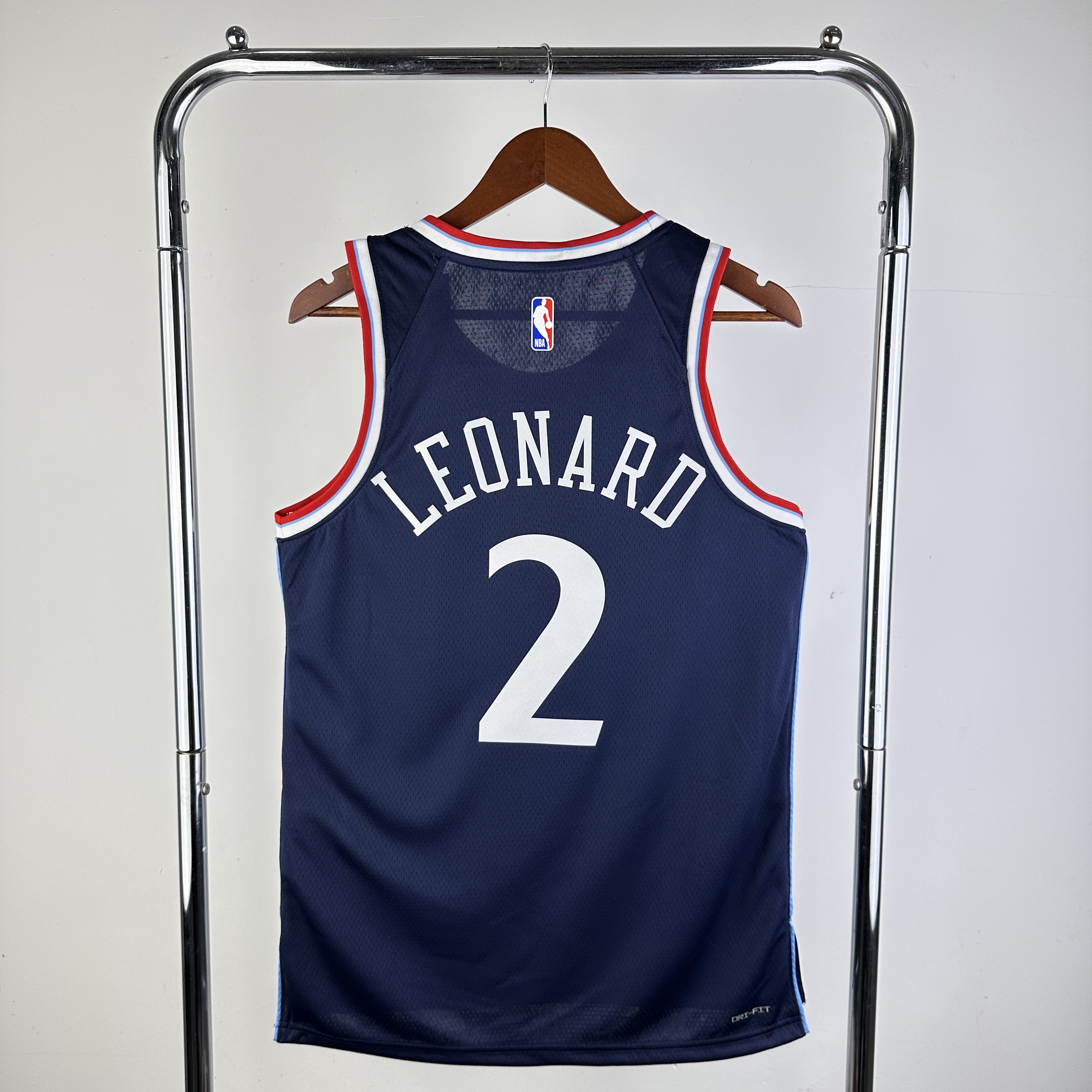 Men Los Angeles Clippers #2 Leonard Blue Season Nike 2025 NBA Jersey